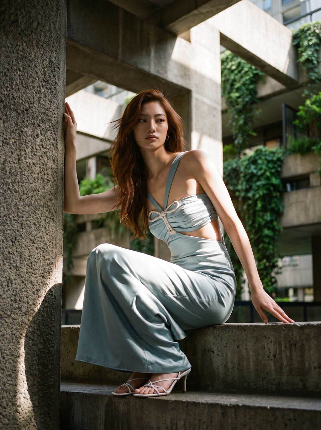 Aqua Valen Maxi Dress
