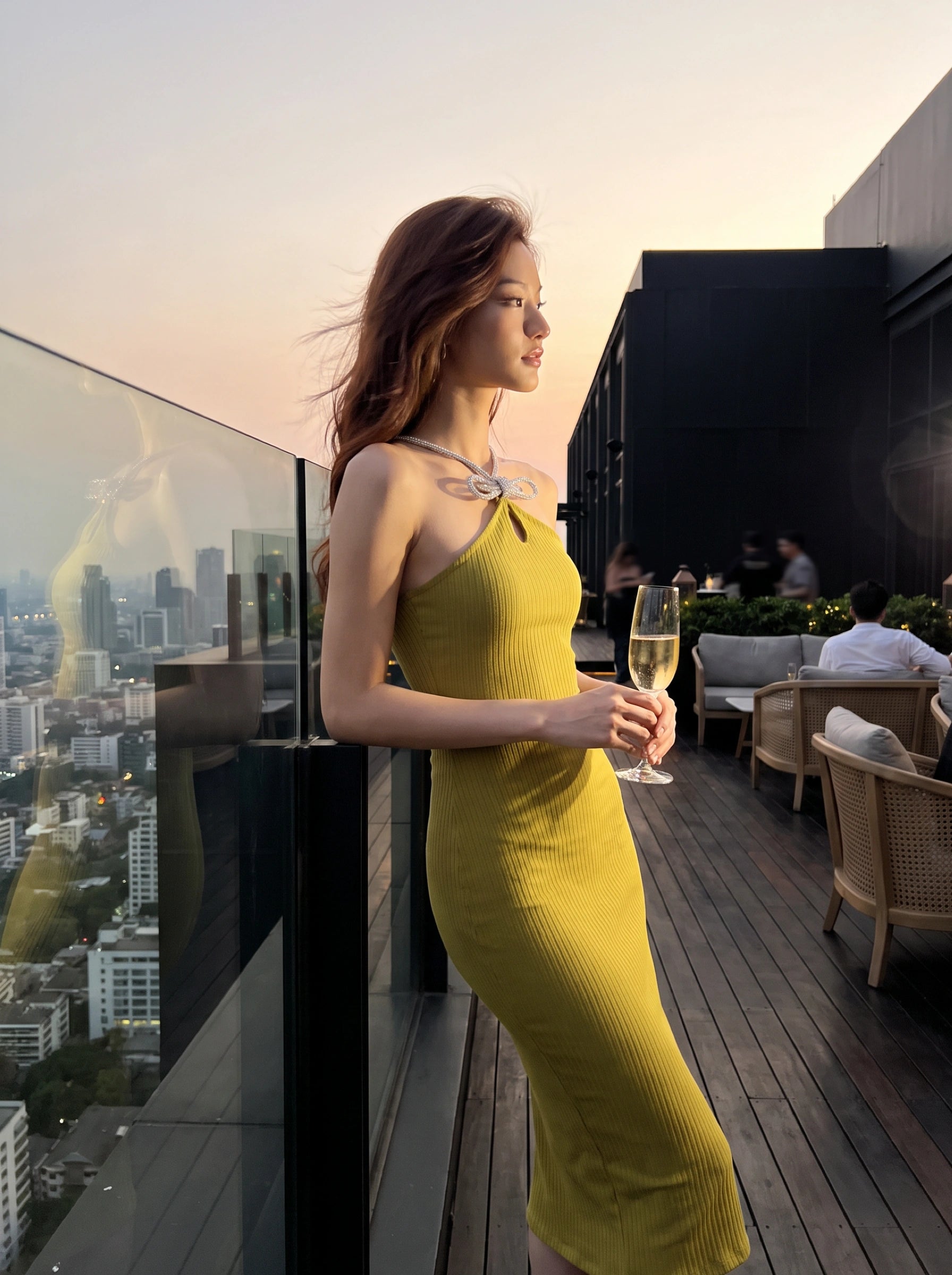 Olive Quinn Midi Dress
