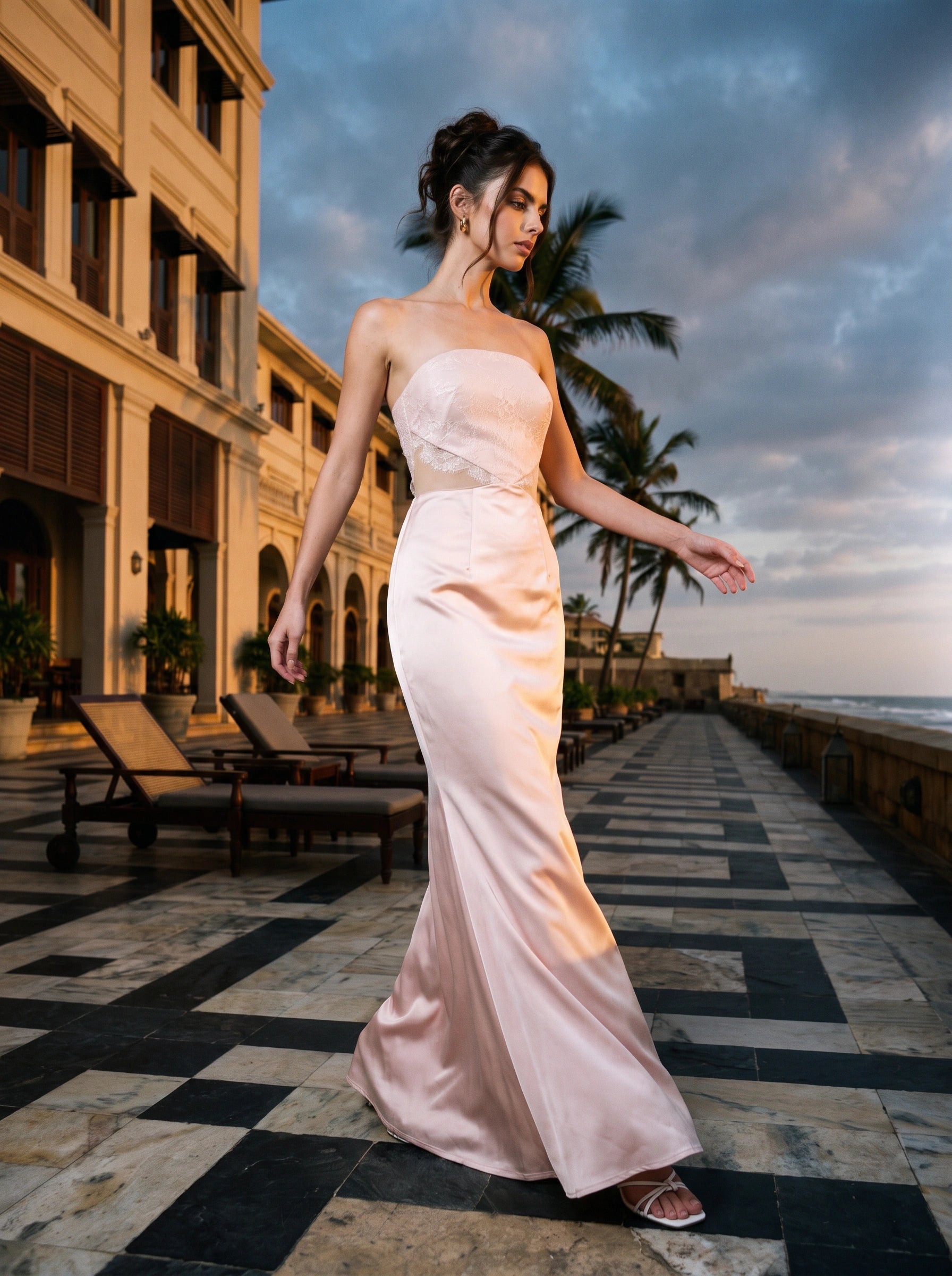 Quartz Vivian Maxi Dress
